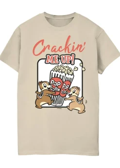 Disney Chip N Dale Crackin Me Up Sand Graphic T-Shirt