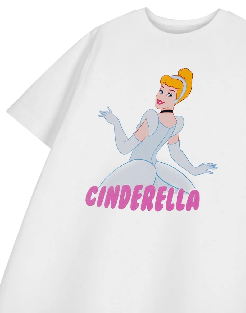 Disney Cinderella White T-Shirt (3-8 Years)