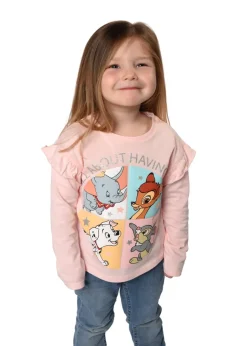 Disney Cream Classic Character Kids T Shirt (2-6 yrs)