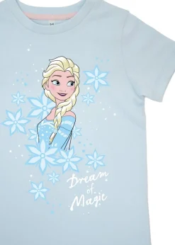 Disney Frozen Dream of Magic Kids Baby Blue Stars Pyjamas (3-8 Years)