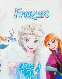 Disney Frozen Kids Blue Shortie Pyjamas (2-8 Years)