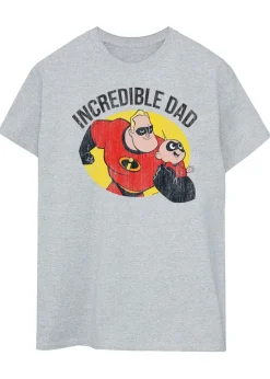 Disney Grey The Incredibles Incredible Dad Men Heather T-Shirt