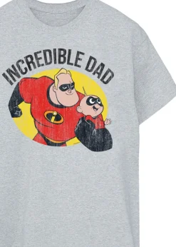 Disney Grey The Incredibles Incredible Dad Men Heather T-Shirt