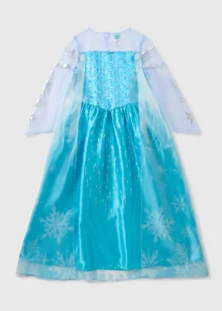 Disney Kids Blue Frozen Elsa Costume (3-10yrs)