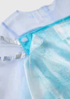 Disney Kids Blue Frozen Elsa Costume (3-10yrs)