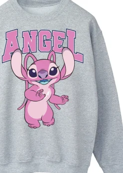 Disney Lilo & Stitch Angel Heather Grey Sweatshirt