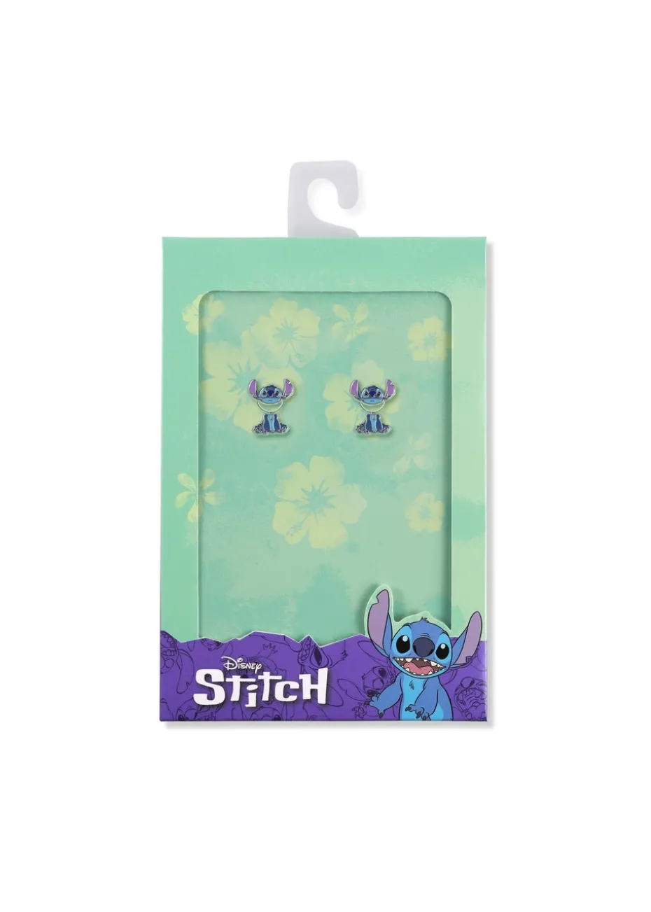 Disney Lilo & Stitch Blue Costume Enamel Earrings