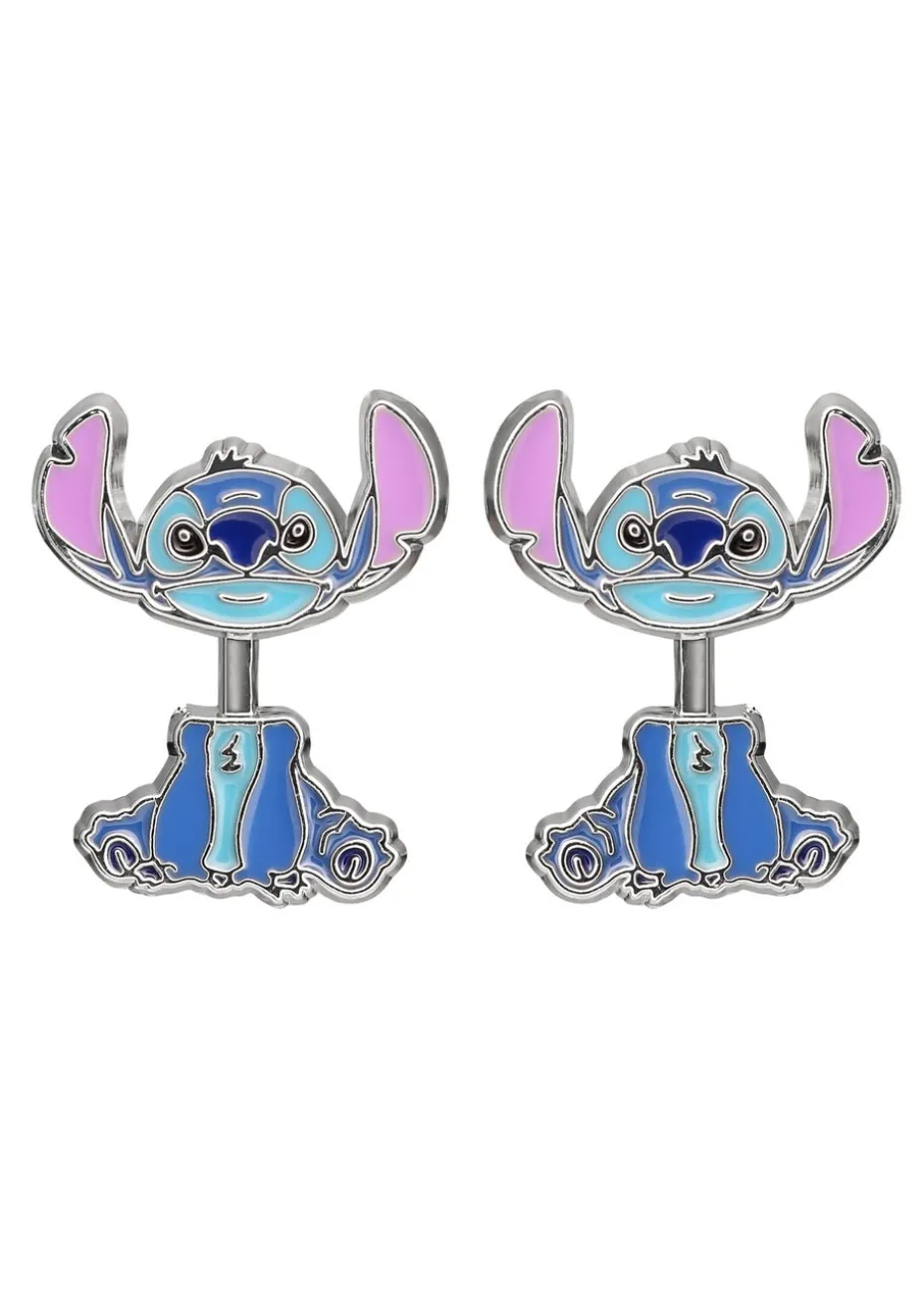 Disney Lilo & Stitch Blue Costume Enamel Earrings