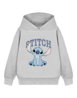 Disney Lilo & Stitch College Kids Grey Hoodie (3-14 years)