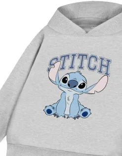 Disney Lilo & Stitch College Kids Grey Hoodie (3-14 years)
