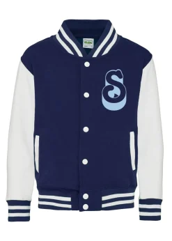 Disney Lilo & Stitch Cosmic Kids Navy Varsity Jacket (3-13 Years)