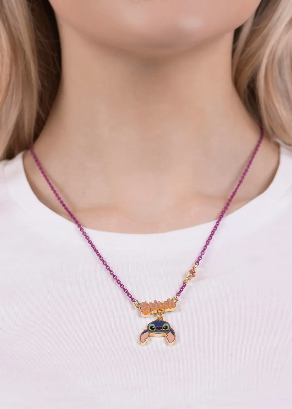 Disney Lilo & Stitch Multi Enamel Costume Necklace