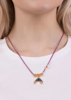 Disney Lilo & Stitch Multi Enamel Costume Necklace