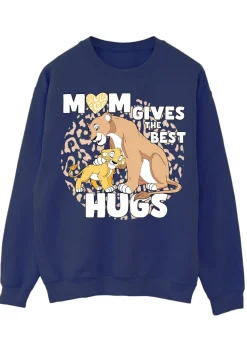 Disney Lion King Mum Hugs Navy Sweatshirt