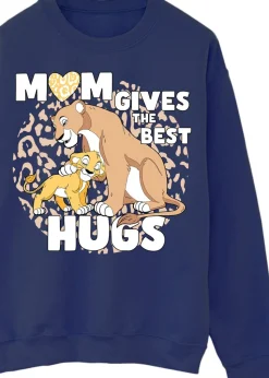 Disney Lion King Mum Hugs Navy Sweatshirt