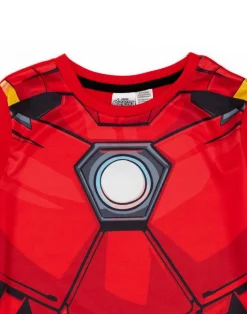 Disney Marvel Iron Man Kids Red Shortie Pyjamas (2-8 Years)
