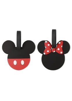 Disney Mickey & Minnie Mouse 2 Piece Luggage Tags