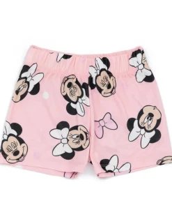Disney Minnie Mouse Kids Shortie Pink Pyjamas (18 Months-8 Years)