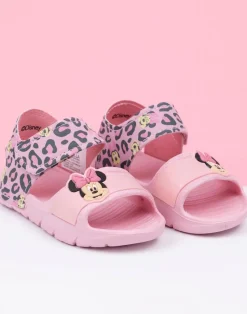 Disney Minnie Mouse Kids Pink Sandals (Younger 6-12 Older)