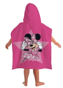 Disney Minnie Mouse Pink Poncho