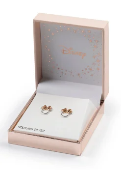 Disney Minnie Mouse Rose Gold Stud Earring