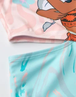 Disney Moana Kids Multi Coloured 1 Piece Swimming Costume (2-10 Years)