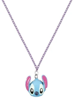 Disney Ohana Stitch Double Layered Blue Necklace