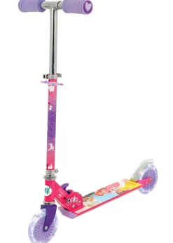 Disney Princess Folding Inline Scooter With Light Up Wheels