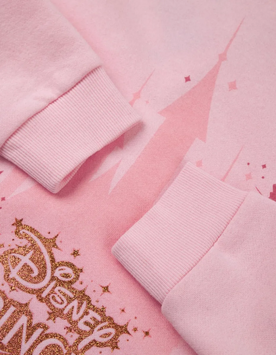 Disney Princess Girls Pink Hoodie (3-10 Years)