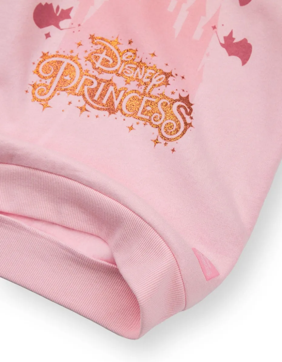 Disney Princess Girls Pink Hoodie (3-10 Years)