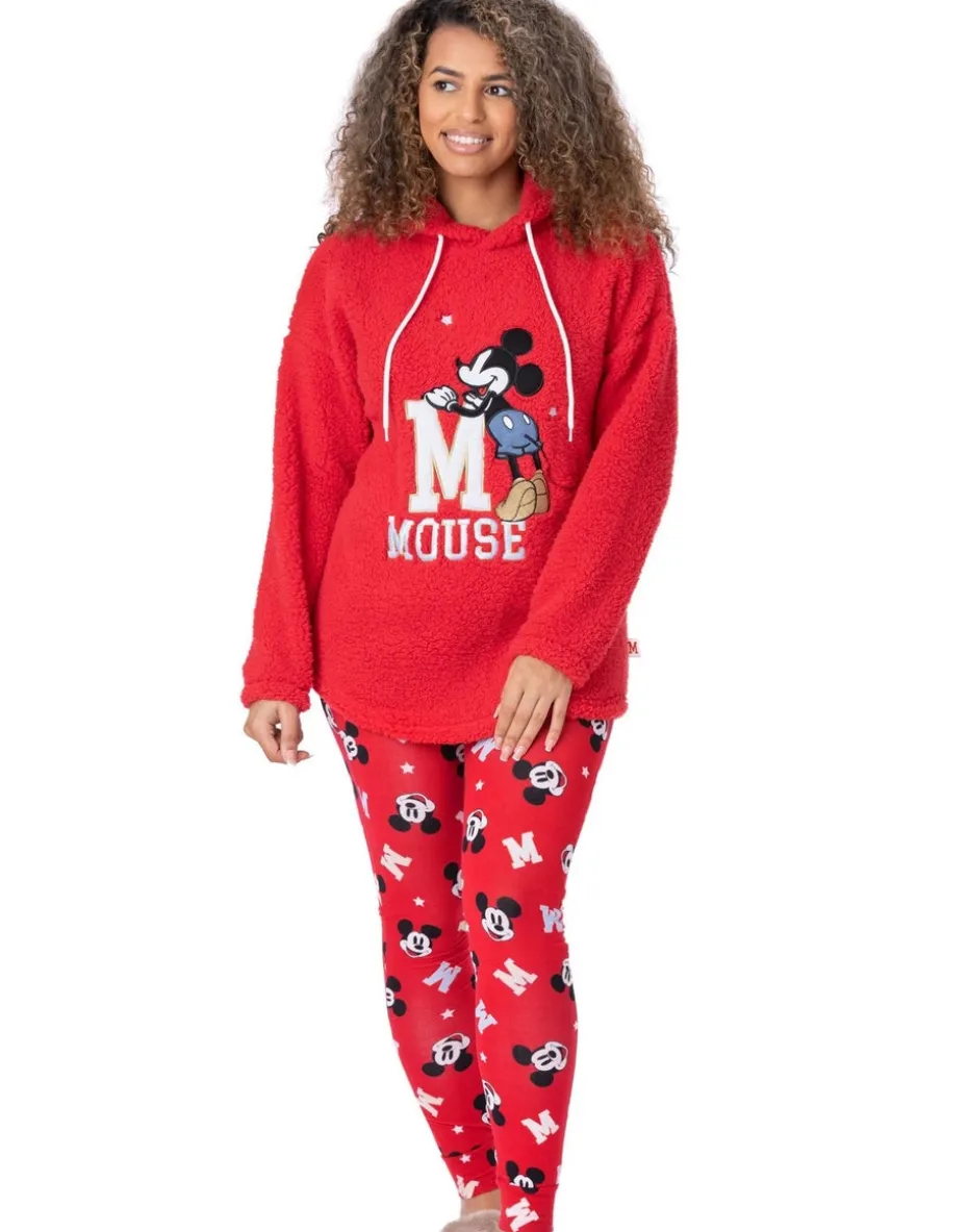 Disney Red Mickey Mouse Pyjama Set