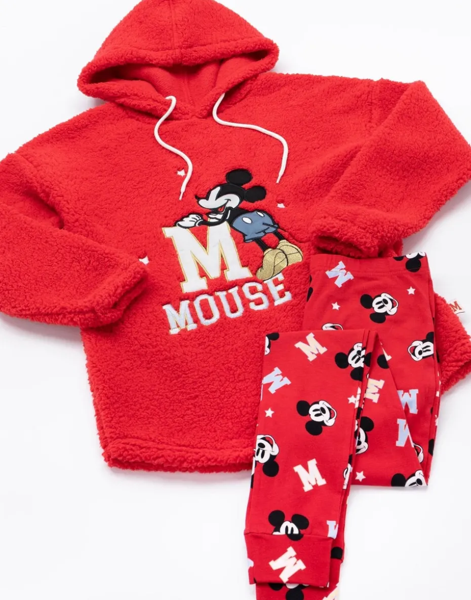 Disney Red Mickey Mouse Pyjama Set