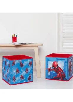 Disney Spider-Man Blue Storage Cubes