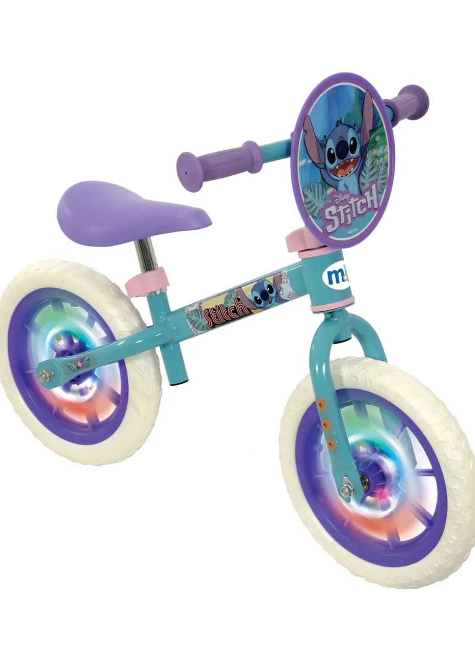 Disney Stitch Balance Bike with Light Up Wheels (12")