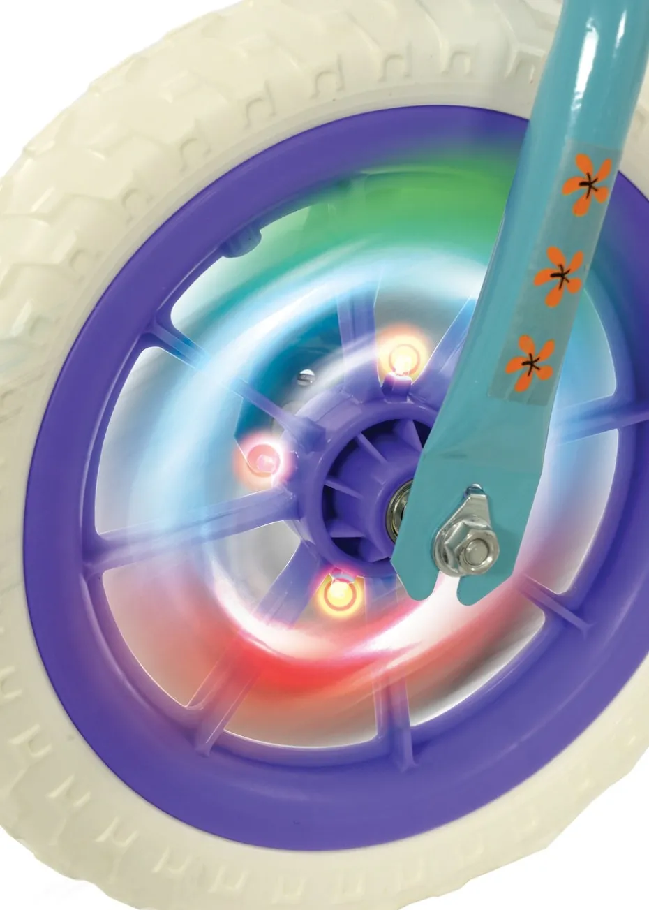 Disney Stitch Balance Bike with Light Up Wheels (12")