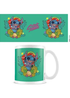 Disney Stitch Green You're My Fave Mug (12cm x 8.7cm)