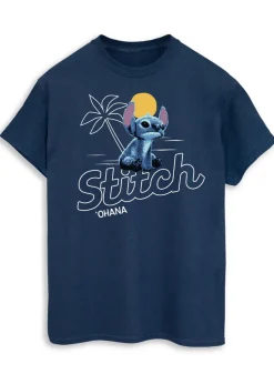 Disney Stitch Ohana Navy T Shirt