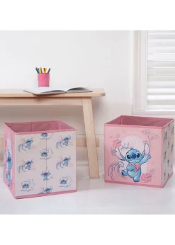Disney Stitch Pink Storage Cubes