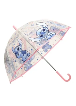 Disney Stitch Pink Transparent Bell Umbrella 19'' Manual
