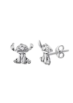 Disney Stitch Silver Plated Stitch Stud Earrings