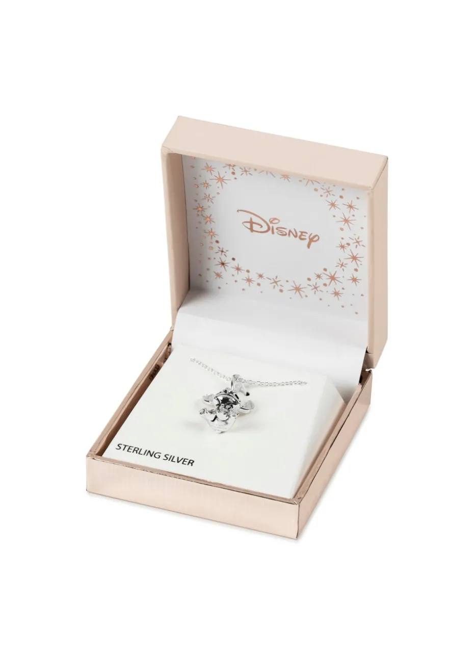Disney Stitch Sterling Silver Pendant Necklace