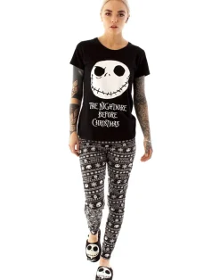 Disney The Nightmare Before Christmas Black Pyjama Set