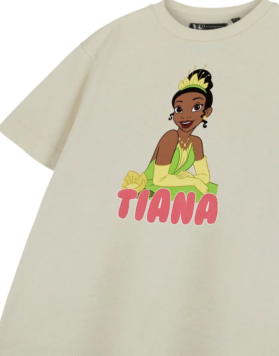 Disney Tiana Beige T-Shirt (3-8 Years)
