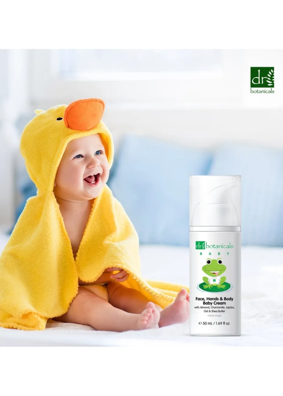 Dr Botanicals Baby Bubble Bath & Cream Kit