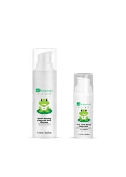 Dr Botanicals Baby Bubble Bath & Cream Kit
