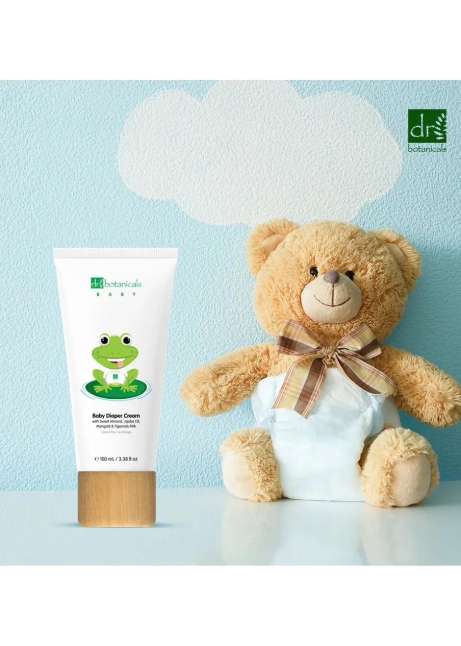 Dr Botanicals Baby Sweet Almond Oil Diaper Cream & Body Milk Kit