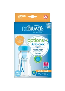 Dr Brown Blue Bottle FC 2 pcs (270 ML)
