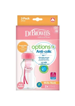 Dr Brown Pink Bottle FC 2 pcs (270 ML)