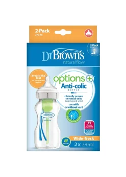 Dr Brown White Bottle FC 2 pcs (270 ML)