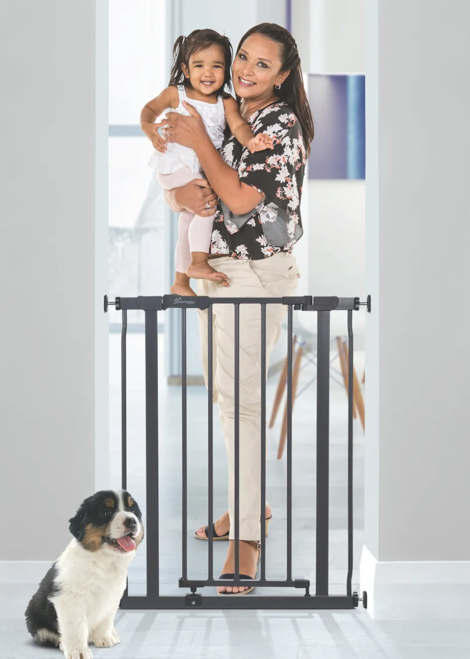 Dreambaby Grey Ava Slimline Safety Gate
